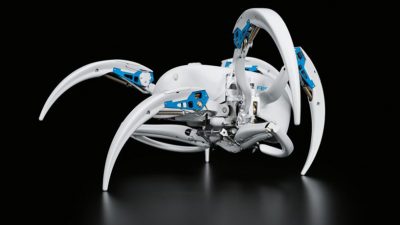 BionicWheelBot: La aterradora araña robótica de Festo