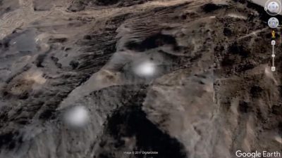 Google Maps: Dos ‘OVNIS’ son captados en el desierto de Nevada