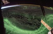 La NASA comparte una fantástica foto de la aurora boreal vista desde el espacio