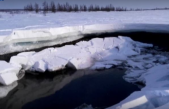 Hallan un misterioso lago de agua tibia en el extremo norte de Rusia