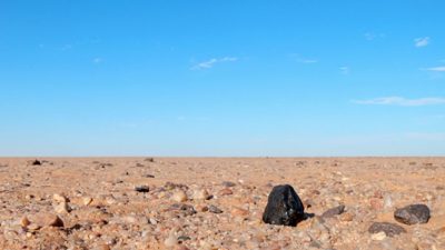 Un meteorito esconde diamantes de un planeta perdido