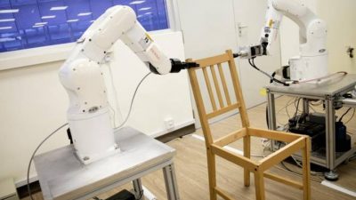 Un robot aprende a montar sin ayuda una silla de IKEA