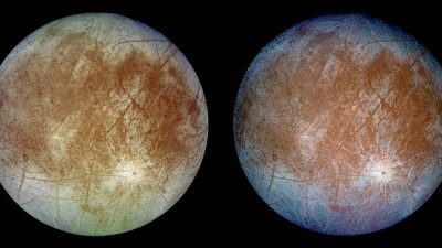 Confirman la existencia de géiseres en la luna Europa