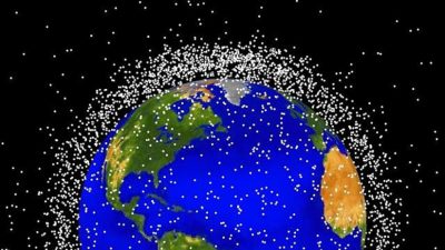 Inventan en Rusia un cañón láser para destruir basura espacial