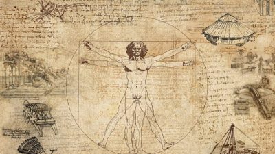 La estatua que nos muestra cómo funcionaba la mente científica de Da Vinci