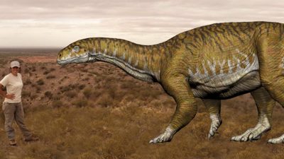 Descubren la especie de dinosaurio gigante más antigua que habitó la Tierra