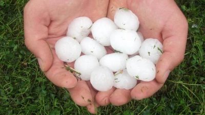 ¿Ppr qué se producen tormentas con granizo en verano?