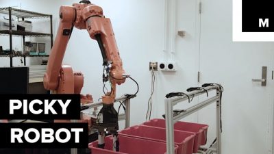 Robot puede recoger cualquier cosa y organizarla (ideal para habitaciones desordenadas)