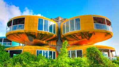 Las casas OVNI de Sanzhi, la misteriosa ciudad fantasma de Taiwan