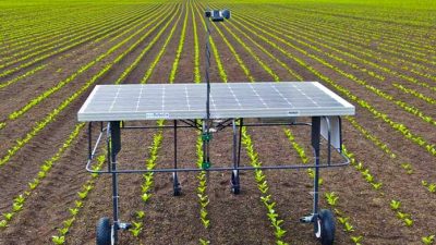 EcoRobotix, el robot agrícola autónomo y ecológico
