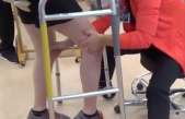 Un hombre con paraplejia total logra caminar con estimulación eléctrica