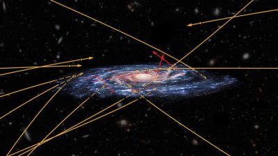 Gaia detecta estrellas viajando entre galaxias