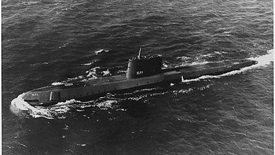 Nautilus, el primer submarino en pasar por el Polo Norte