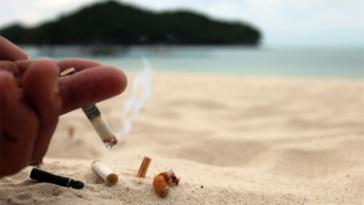 ¡Envenenan los océanos! El grave impacto de las colillas de cigarro en la vida silvestre