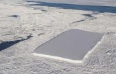 La explicación científica al iceberg rectangular captado por la NASA