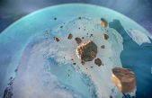 El cráter bajo el hielo de Groenlandia pudo surgir en tiempos de los humanos