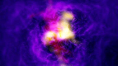 ALMA y MUSE detectan una fuente galáctica