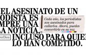 Día Internacional para Poner Fin a la Impunidad   de los Crímenes contra Periodistas