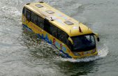 Los primeros autobuses anfibios empezarán a circular por Moscú en 2020