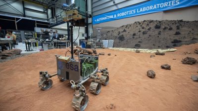 El software de ExoMars supera la prueba de conducción