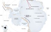 Antártida inexplorada determina las posiciones más australes con Galileo