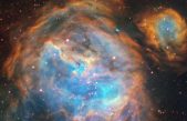 Burbujas de flamantes estrellas