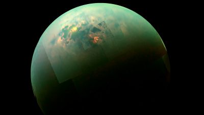 Sorpresas en los lagos de Titán
