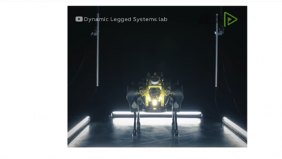 Cada vez más fuertes: este robot de cuatro patas puede remolcar un avión de tres toneladas