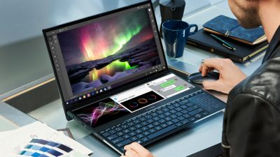 Asus presenta su portátil con dos pantallas