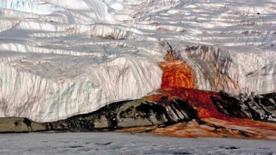 ¿Por qué algunos glaciares “sangran”?