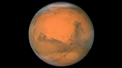 El campo magnético en la superficie de Marte es mucho más fuerte de lo creído