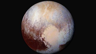 Encuentran en Plutón una sustancia esencial para la vida
