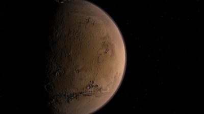 La NASA publica una imagen del rover Curiosity hecha desde la órbita de Marte