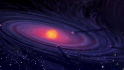 Observan por primera vez un disco circumplanetario a 370 años luz de la Tierra