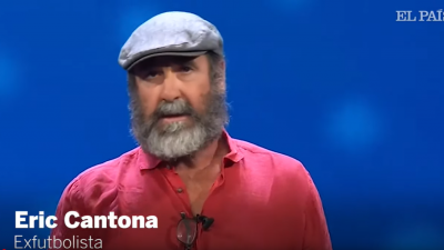 El extraño discurso de Eric Cantona durante la gala del sorteo de la Champions