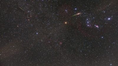 Oriónidas: una lluvia de estrellas creada por el cometa Halley