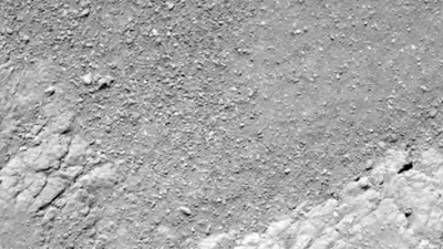 El lugar del aterrizzaje de Rosetta
