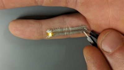 Esta técnica de impresión electrónica para la piel abre la puerta a los tatuajes electrónicos