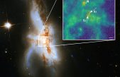 Insólita fusión de galaxias en el universo