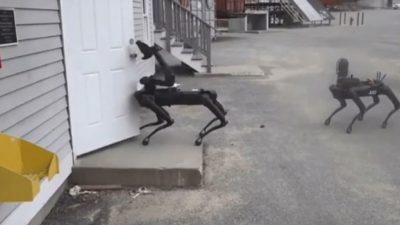 El perro robótico de Boston Dynamics trabaja ahora para la Policía