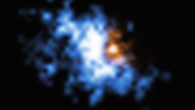 Observaciones de ESO revelan cuál fue el desayuno de los agujeros negros durante el Amanecer Cósmico