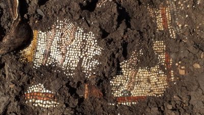 Mosaicos descubiertos en el Golán confirman la histórica presencia judía