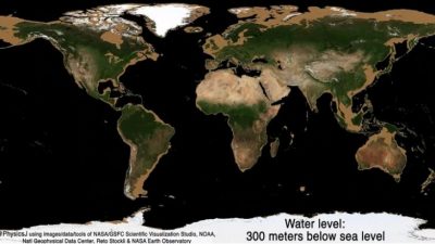 NASA muestra impactantes imágenes de como será la Tierra cuando no haya océanos