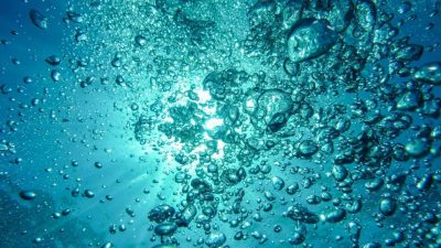 Сhampán submarino: encuentran burbujas en el fondo oceánico