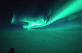 Así se ven las auroras boreales desde un Boeing 777 a 40.000 pies de altura