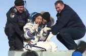 Regresan a casa los astronautas de la misión Soyuz MS-13