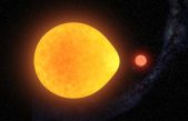 Descubren una estrella pulsante con forma de lágrima