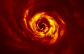 Un telescopio de ESO ve señales del nacimiento de un planeta