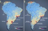 La NASA observa reducciones en los niveles de dióxido de nitrógeno en América del Sur