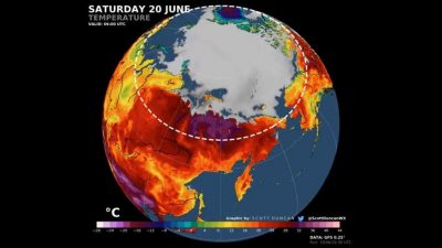 Alerta roja climática: se registra temperatura de 38°c en Siberia